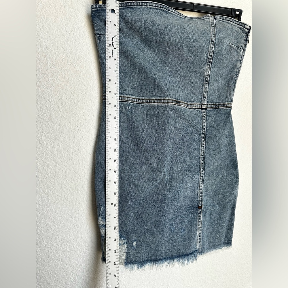 SER.O.YA Leighton Dress blue denim mini dress Size‎ Small - Picture 12 of 17
